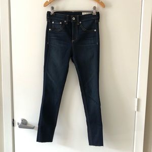 Rag and Bone High Rise Ankle Skinny size 24
